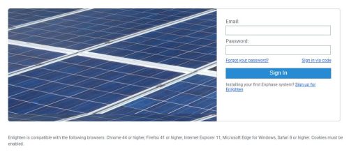 Enphase Enlighten how to setup
