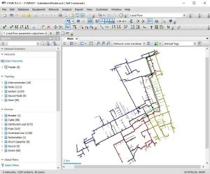cyme utility network visualization
