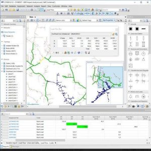 cyme utility network visualization