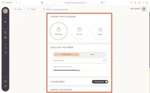 Easysolar solar design dashboard