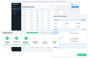 Enerflo solar crm dashboard