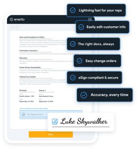 Enerflo solar crm dashboard