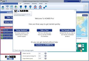 Homerpro hybrid system modeling