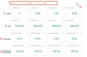 Jobnimbus crm dashboard