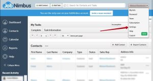 Jobnimbus crm dashboard
