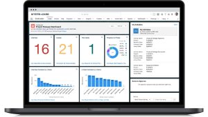 Sitetracker project management dashboard