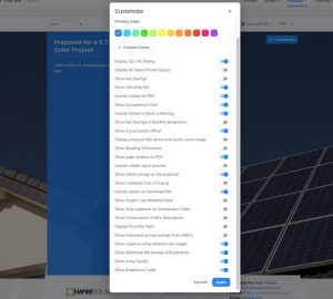 Solargraf solar proposal dashboard