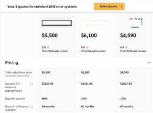 SolarReviews Marketplace