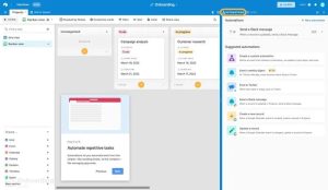 Airtable workflow management dashboard