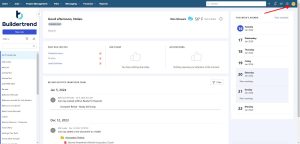 Buildertrend project management dashboard