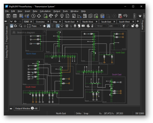 DIgSILENT PowerFactory power system simulation software