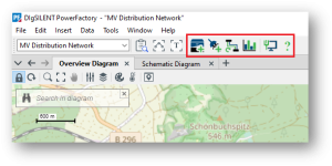 DIgSILENT PowerFactory power system simulation software