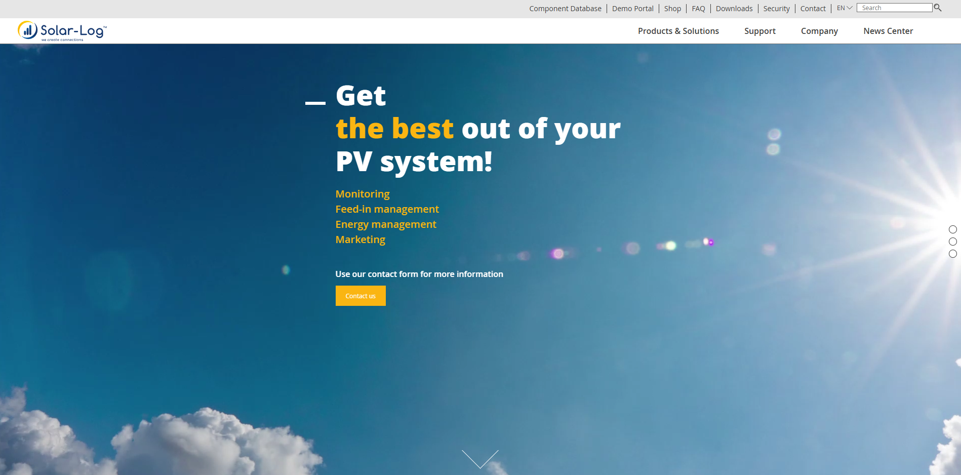 Solar-Log UI