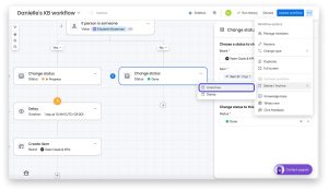 monday.com project management dashboard