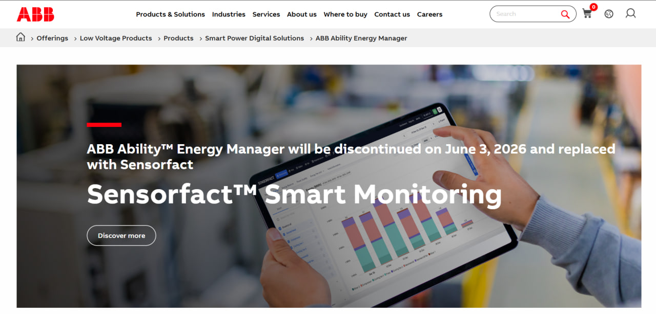 ABB Ability Energy Manager UI