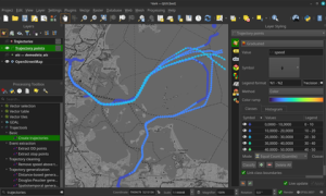QGIS geographic information system software
