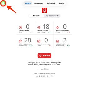 SalesRabbit sales management dashboard