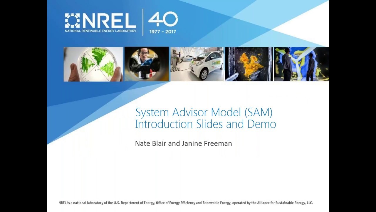 SAM (System Advisor Model) UI