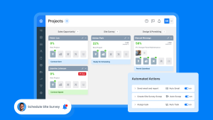 Scoop Solar project management dashboard