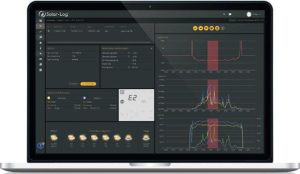 Solar-Log solar monitoring dashboard