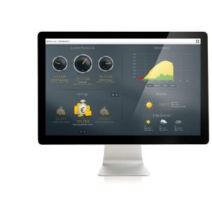 Solar-Log solar monitoring dashboard