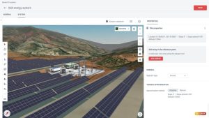Solargis Evaluate solar resource assessment dashboard
