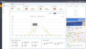 Solargis Monitor solar performance monitoring dashboard