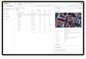 Solargis Prospect solar site selection dashboard