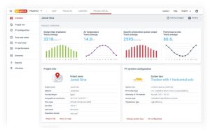 Solargis Prospect solar site selection dashboard