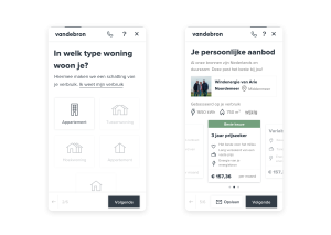 Vandebron Platform dashboard