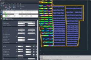 Helios 3D solar plant design software interface