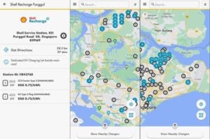 Shell Recharge dashboard