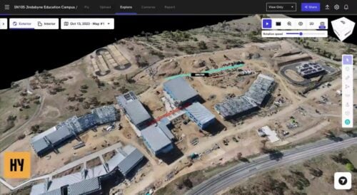DroneDeploy inspection workflow dashboard