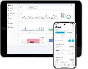 Driivz EV charging management dashboard
