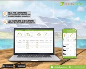 SolarGenic dashboard