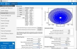 SolarPILOT main interface