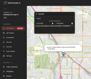 Site Studio interface