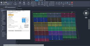 PVcase Ground Mount solar layout in AutoCAD