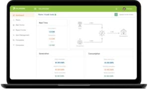 SolarGenic dashboard