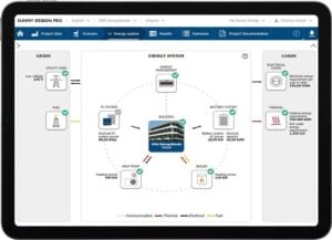 SMA ennexOS dashboard