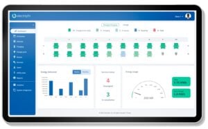 Electriphi fleet charging dashboard