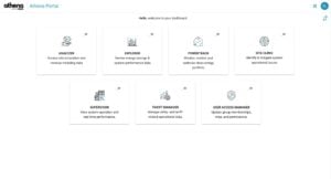 Stem Athena dashboard
