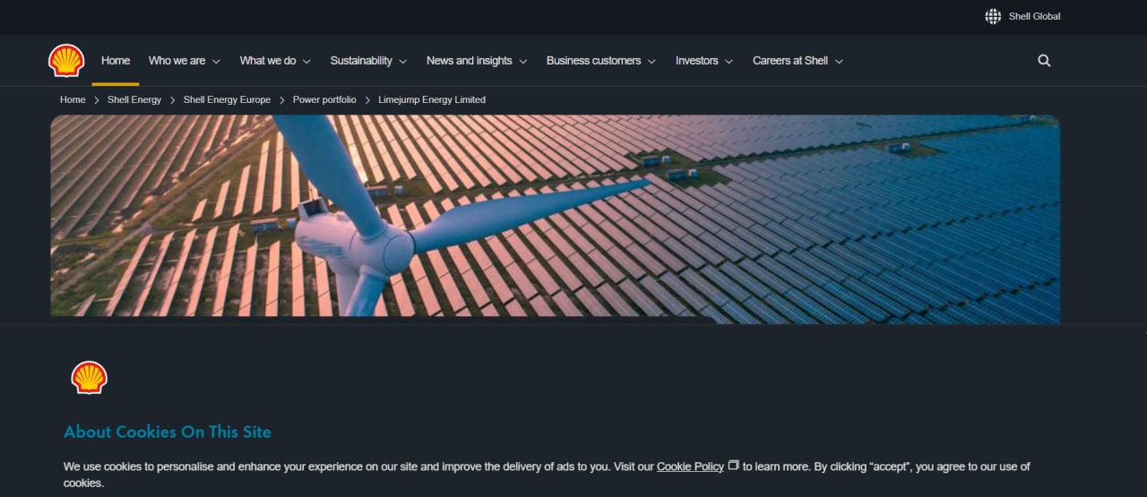 Limejump homepage
