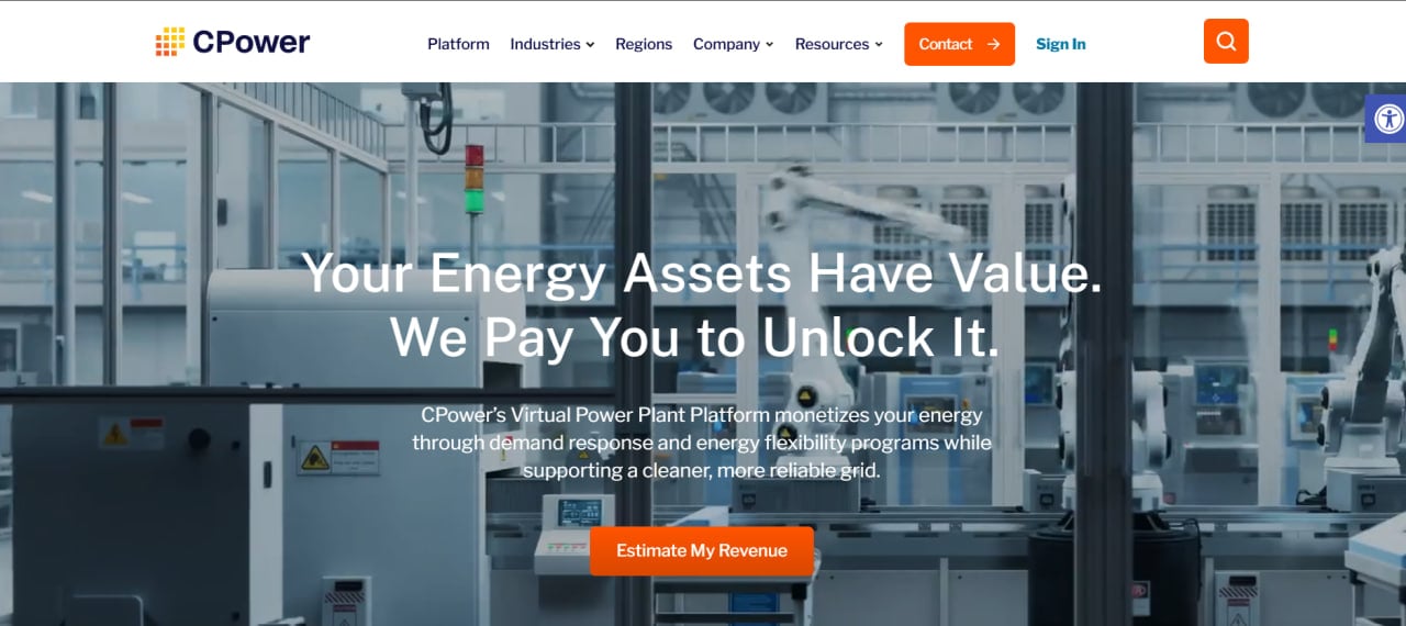 CPower Energy Management homepage