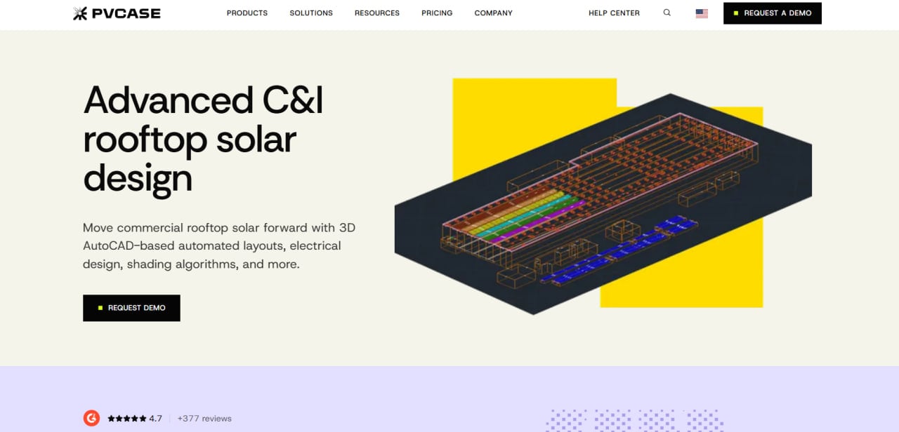 PVcase Roof Mount homepage