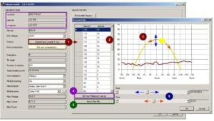 Polysun simulation results dashboard