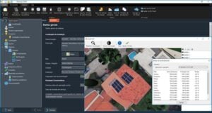 Solergo project report interface
